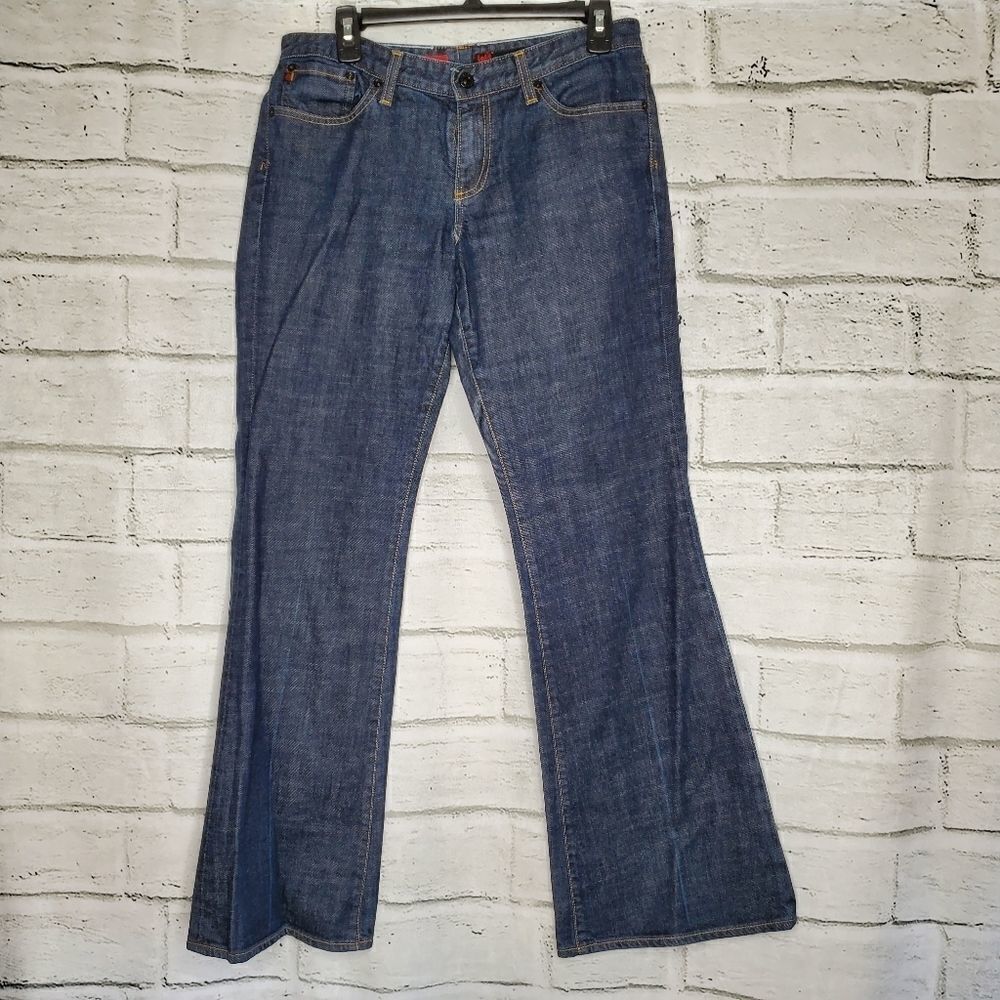 AG the club dark wash flare jeans 32R